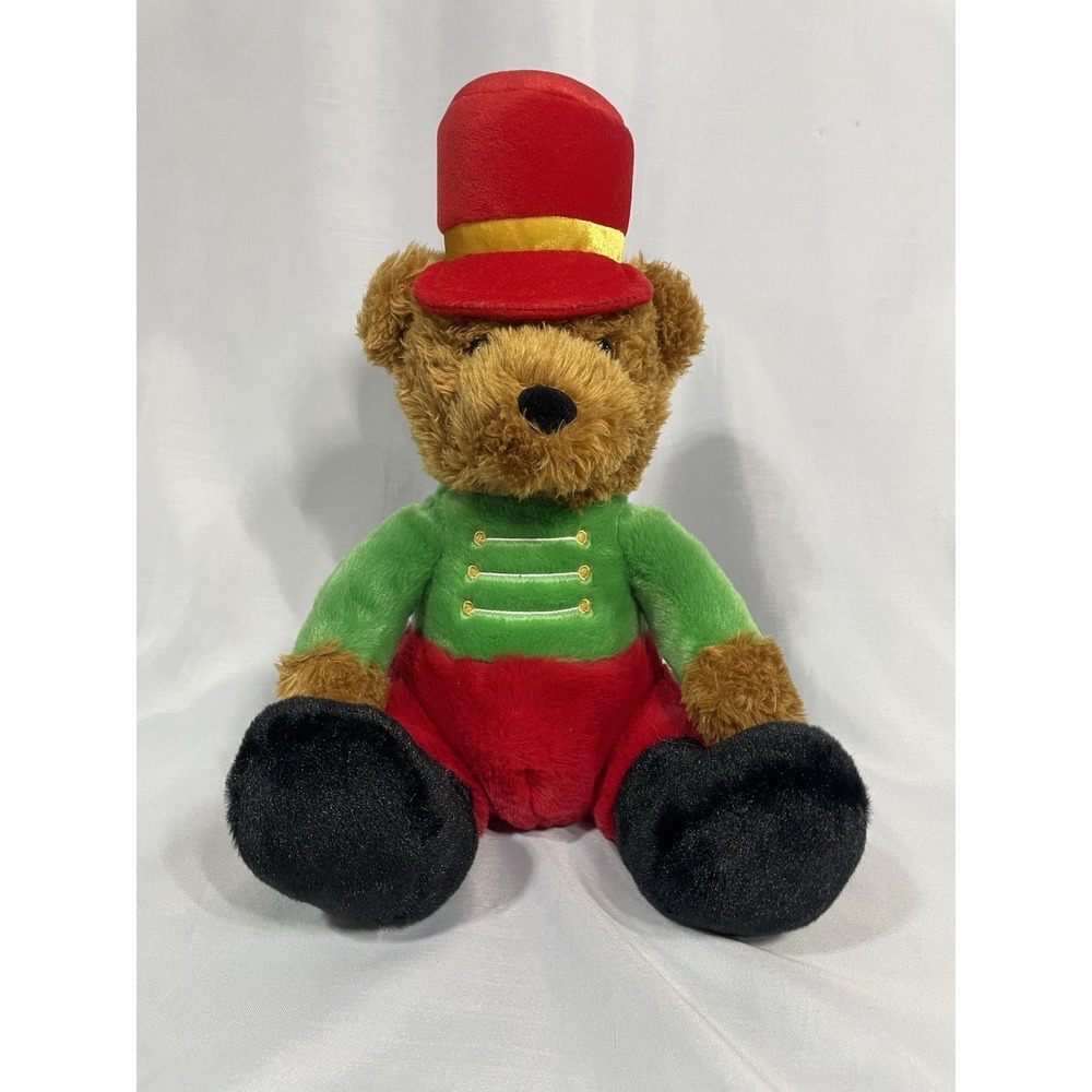 Aurora World Marius Nutcracker Bear 12" Plush Stuffed Animal Toy Teddy Christmas